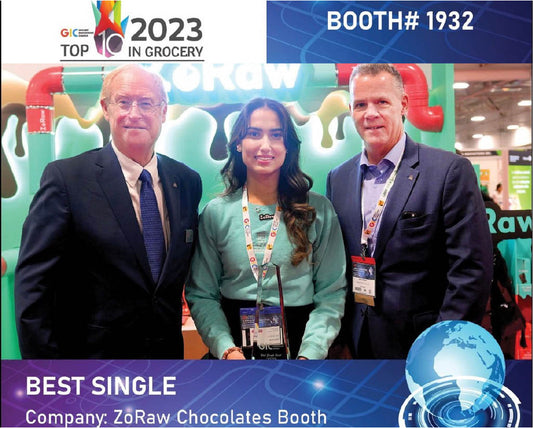 Best Single Booth Award at Grocery Innovations Canada 2023