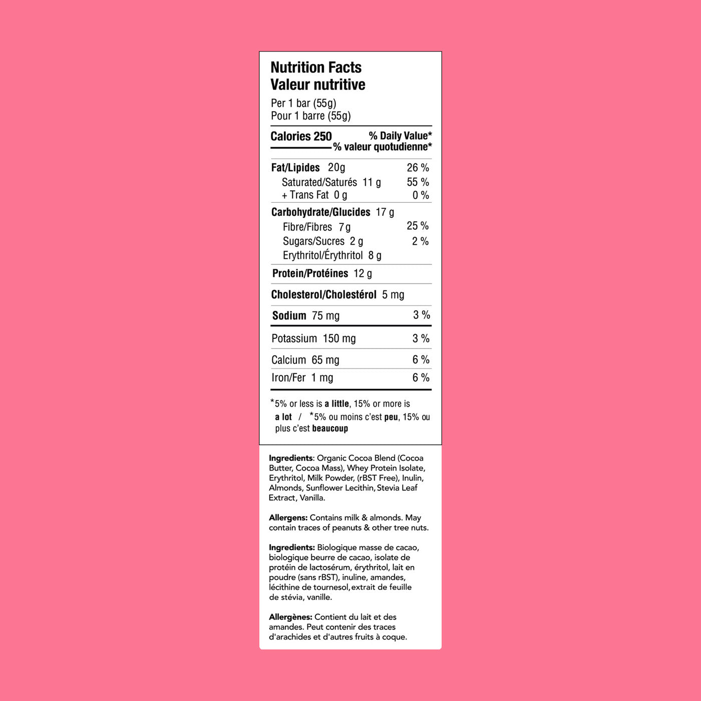 Milk Chocolate - Almonds with Protein (Box of 12)