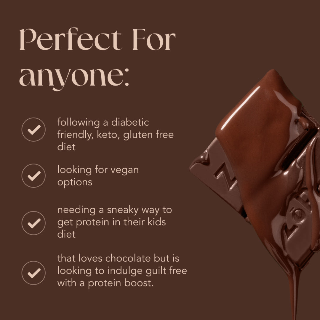 60% Dark Chocolate Bar with Protein (Box of 12)