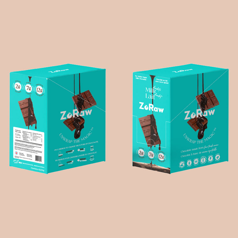 Milk Chocolate Bar with Protein (Box of 12)