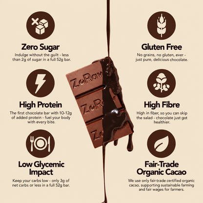 45% Milk Chocolate Bar with Protein (Box of 12)