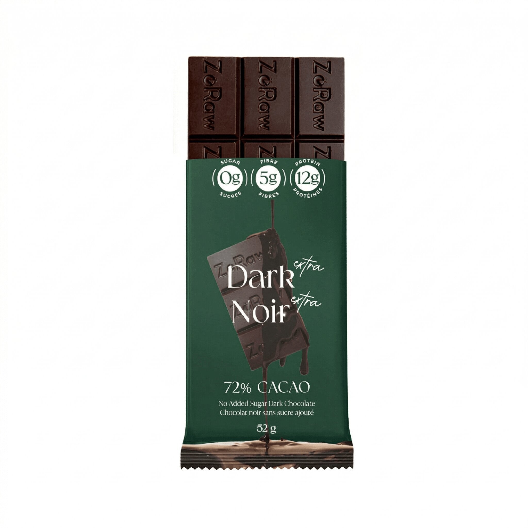 Extra Bar 72% Extra Dark Chocolate Bar – 72% Dark Chocolate Bar – MONK