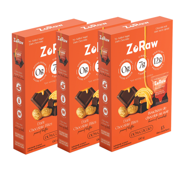 Dark Chocolate with Peanut Butter (3 Box Bundle) - Online Exclusive